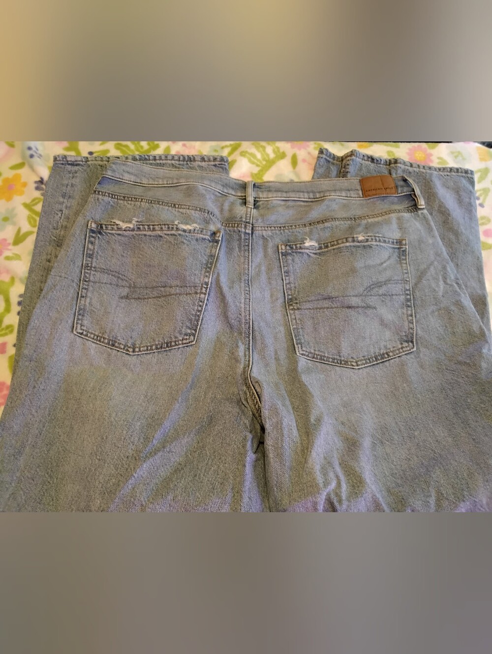 AEO American Eagle Women’s size 18 90s bootcut jeans 37W 30L high rise stretch